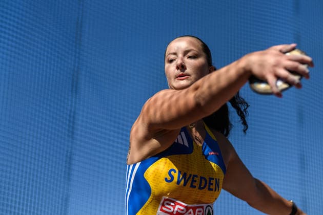 260812 Caisa-Marie Lindfors of Sweden competes in women™s discus throw during day 3 of the 2026 European Athletics Championships on August 12, 2026 in Birmingham. Photo: Mathias Bergeld BILDBYRAN kod MB MT1066 friidrott athletics friidrett friidrotts-em em friidretts-em 2026 european athletics championships 3 bbeng sweden sverige discus throw diskos diskus Copyright: MATHIASxBERGELD BB260812MB017