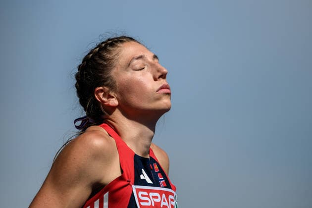 260812 Josefine Tomine Eriksen Aks of Norway competes in women™s 400 meter qualification during day 3 of the 2026 European Athletics Championships on August 12, 2026 in Birmingham. Photo: Maxim Thore BILDBYRAN kod MT MT1066 friidrott athletics friidrett friidrotts-em em friidretts-em 2026 european athletics championships 3 bbeng dam damer women norge norway Copyright: MAXIMxTHORE BB260812MT025