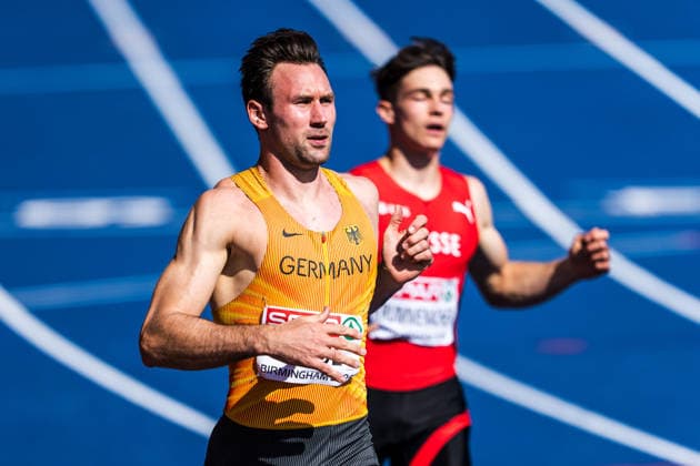 European Athletics Championships; Birmingham, 12.08.2026 BIRMINGHAM, UNITED KINGDOM - AUGUST 12: Niklas Kaul (GER - Germany) in the 100 m of the mens decathlon on August 12, 2026 in Birmingham, United Kingdom. Copyright: xBEAUTIFULxSPORTS UlfxSchillerx
