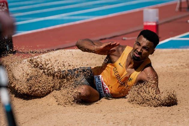 Leo Neugebauer (VfB Stuttgart, Zehnkampf Maenner), GBR, Leichtathletik, Athletics, European Athletics Championships 2026, Leichtathletik Europameisterschaft 2026, Birmingham 2026, 09.08.2026, GBR, Leichtathletik, Athletics, European Athletics Championships 2026, Leichtathletik Europameisterschaft 2026, Birmingham 2026, 09.08.2026 Birmingham Copyright: xStefanxMayerx EP_SMR