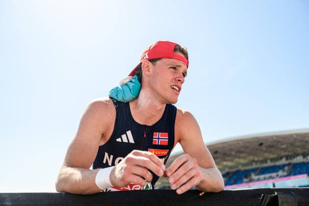 260812 Sander Aae Skotheim of Norway competes in men s decathlon shot put during day 3 of the 2026 European Athletics Championships on August 12, 2026 in Birmingham. Photo: Mathias Bergeld BILDBYRAN kod MB MT1066 friidrott athletics friidrett friidrotts-em em friidretts-em 2026 european athletics championships 3 bbeng norge norway decathon tikamp tiokamp Copyright: MATHIASxBERGELD BB260812MB052