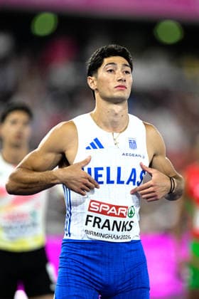 European Athletics Championships Birmingham 2026 - Miltiadis Tentoglou of Greece celebrates winning the Men s Long Jump Final at the European Athletics Championships Birmingham 2026, Birmingham, Britain, 11 August 2026. IMAGO ONE INCH PRODUCTIONS Birmingham BRITAIN Copyright: xOnexInchxProductionsx 7055989