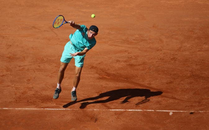 Tennisturnier Ladies & Gents Cup am Hamburger Rothenbaum: Niels McDonald (Deutschland).