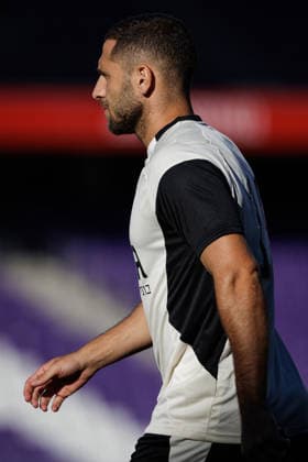 SOCCER - UEFA ECL, A.Wien vs Beita VIENNA,AUSTRIA,12.AUG.26 - SOCCER - UEFA Conference League, qualification, FK Austria Wien vs Beitar Jerusalem, preview, training Beitar. Image shows Shon Weissman (Beitar).  GEPAxpictures xArminxRauthner