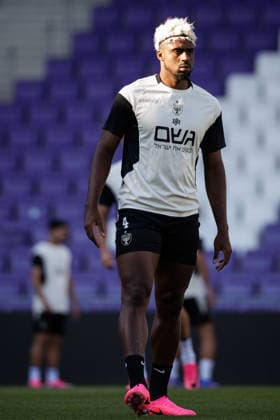 SOCCER - UEFA ECL, A.Wien vs Beita VIENNA,AUSTRIA,12.AUG.26 - SOCCER - UEFA Conference League, qualification, FK Austria Wien vs Beitar Jerusalem, preview, training Beitar. Image shows Brayan Carabali (Beitar).  GEPAxpictures xArminxRauthner