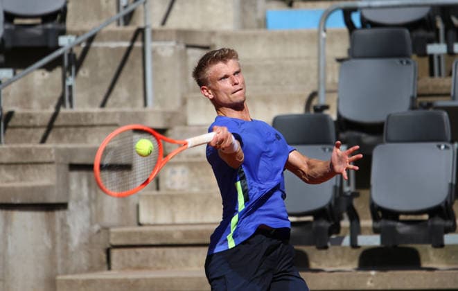 Tennisturnier Ladies & Gents Cup am Hamburger Rothenbaum: Marvin Möller (Deutschland).