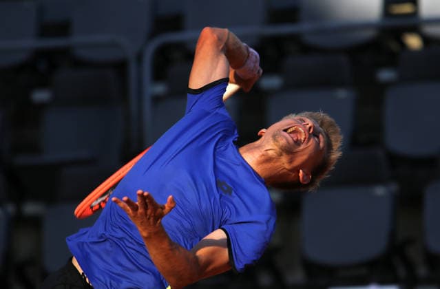 Tennisturnier Ladies & Gents Cup am Hamburger Rothenbaum: Marvin Möller (Deutschland).