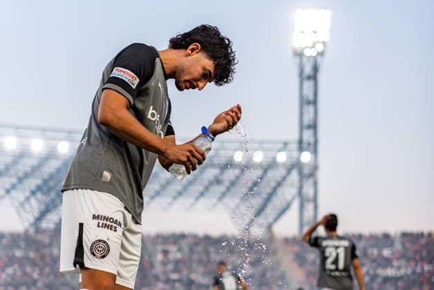Superbet Supercup Greece, AEK Athen vs. OFI Kreta am 12.08.2026 im Pankritio Stadion in Heraklion Androutsos Copyright: xBahhoxKarax