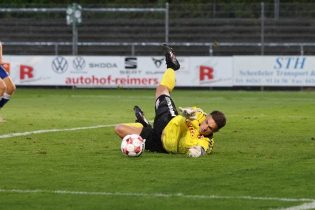 Fußball I Herren I Saison 2026 2027 I Regionalliga Nord I 3.Spieltag I Eintracht Norderstedt - BSV Kickers Emden I 12.08.2026 Lars Huxsohl (1, FC Eintracht Norderstedt) Norderstedt Edmund Plambeck Stadion Schleswig-Holstein Deutschland Copyright: xLobeca RalfxHomburgx