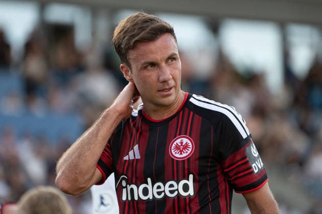 12.08.2026, xhfmx, Fussball Testspiel, FSV Frankfurt - Eintracht Frankfurt Mario Götze (Eintracht Frankfurt, 27) (DFL DFB REGULATIONS PROHIBIT ANY USE OF PHOTOGRAPHS as IMAGE SEQUENCES and or QUASI-VIDEO) Frankfurt am Main
