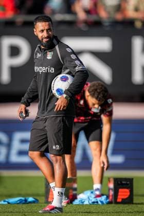 NIJMEGEN , 08-07-2026 , Stadium De Goffert , season 2026 2027 , Third qualifying round UEFA Champions League 2nd leg football , match between NEC Nijmegen and Olympiacos , picture shows NEC Nijmegen assistent trainer coach Ahmed Abdulla NEC - Olympiacos  x205660673x Copyright: