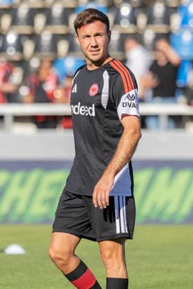 Testspiel: FSV Frankfurt - Eintracht Frankfurt, 12.08.2026 Mario Götze (Eintracht Frankfurt 27), Freisteller, Portrait Porträt, FSV Frankfurt - Eintracht Frankfurt, Frankfurt, BBBank Arena, 12.8.2026 Copyright: xBEAUTIFULxSPORTS Gawlikx