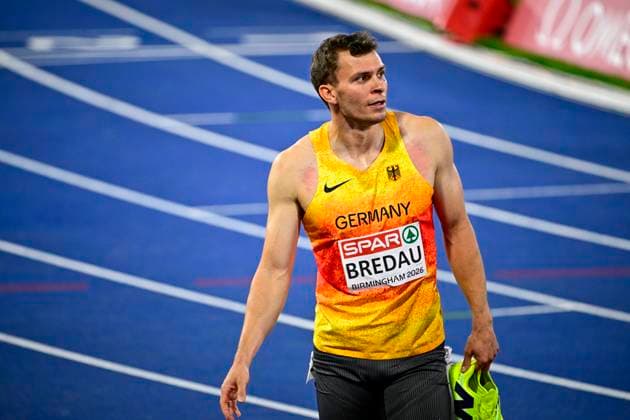 Jean Paul BREDAU (Germany, VfL Wolfsburg, 400m Men) GBR, European Athletics Championships, Athletics, 12.08.2026, GBR, European Athletics Championships, Athletics, 12.08.2026, Birmingham Copyright: xEibnerxPressefoto JanxPapenfussx EP_JPS