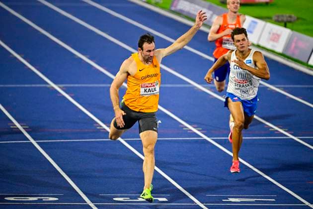 Niklas KAUL (Germany, USC Mainz, 100m DECATHLON Men) GBR, European Athletics Championships, Athletics, 12.08.2026, GBR, European Athletics Championships, Athletics, 12.08.2026, Birmingham Copyright: xEibnerxPressefoto JanxPapenfussx EP_JPS