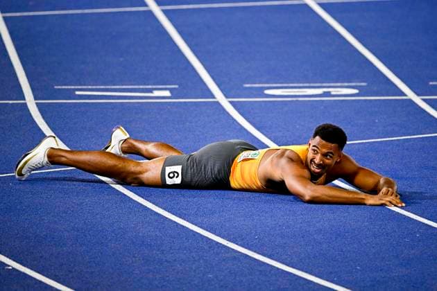Leo NEUGEBAUER (Germany, VfB Stuttgart, 100m DECATHLON Men) GBR, European Athletics Championships, Athletics, 12.08.2026, GBR, European Athletics Championships, Athletics, 12.08.2026, Birmingham Copyright: xEibnerxPressefoto JanxPapenfussx EP_JPS