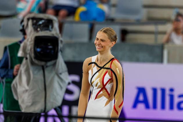 AACHEN - FEI World Championships 2026, AACHEN - FEI World Championships 2026 MEYER Kathrin (GER), Captain Claus OLD FEI Vaulting World Championship, WM, Weltmeisterschaft Individual Female Aachen, Reitstadion Soers 13. August 2026 -