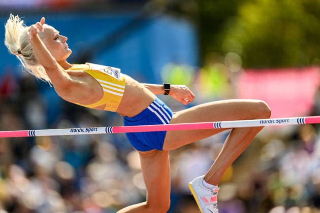 260813 Ellen Ekholm of Sweden competes in women™s high jump qualification during day 4 of the 2026 European Athletics Championships on August 13, 2026 in Birmingham. Photo: Mathias Bergeld BILDBYRAN kod MB MT1068 friidrott athletics friidrett friidrotts-em em friidretts-em 2026 european athletics championships 4 bbeng sweden sverige dam damer women hoydehopp high jump hoyde höjdhopp Copyright: MATHIASxBERGELD BB260813MB011