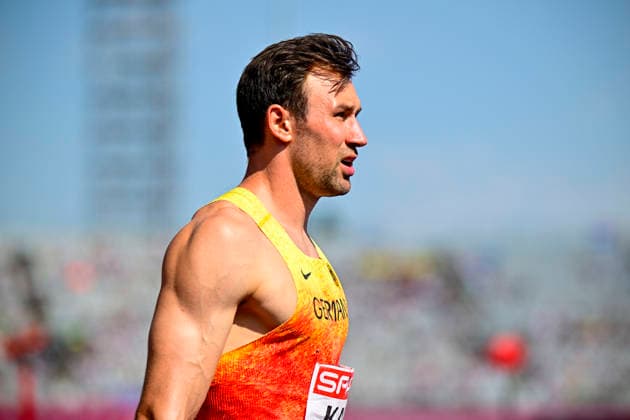 Niklas KAUL (Germany, USC Mainz, 100m DECATHLON Men) GBR, European Athletics Championships, Athletics, 13.08.2026, GBR, European Athletics Championships, Athletics, 13.08.2026, Birmingham Copyright: xEibnerxPressefoto JanxPapenfussx EP_JPS