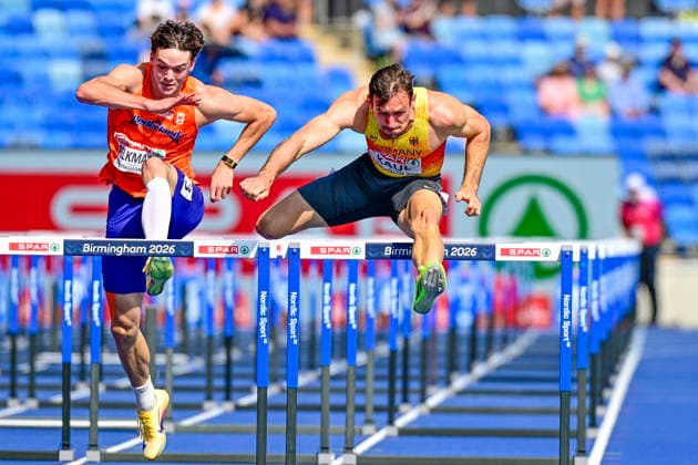 Niklas KAUL (Germany, USC Mainz, 100m DECATHLON Men) GBR, European Athletics Championships, Athletics, 13.08.2026, GBR, European Athletics Championships, Athletics, 13.08.2026, Birmingham Copyright: xEibnerxPressefoto JanxPapenfussx EP_JPS