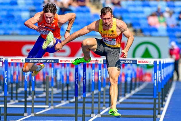 Niklas KAUL (Germany, USC Mainz, 100m DECATHLON Men) GBR, European Athletics Championships, Athletics, 13.08.2026, GBR, European Athletics Championships, Athletics, 13.08.2026, Birmingham Copyright: xEibnerxPressefoto JanxPapenfussx EP_JPS