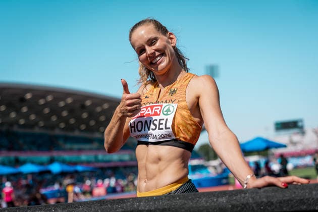 Christina Honsel (TV Wattenscheid 01, Hochsprung Frauen), GBR, Leichtathletik, Athletics, European Athletics Championships 2026, Leichtathletik Europameisterschaft 2026, Birmingham 2026, 09.08.2026, GBR, Leichtathletik, Athletics, European Athletics Championships 2026, Leichtathletik Europameisterschaft 2026, Birmingham 2026, 09.08.2026 Birmingham Copyright: xStefanxMayerx EP_SMR