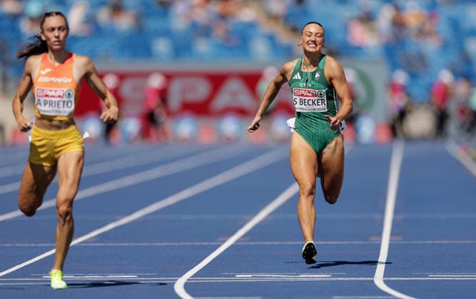 2026 European Athletics Championships, Alexander Stadium, Birmingham, England 13 8 2026 Women™s 400m Semi-Final Ireland™s Sophie Becker finishes eighth Sophie Becker finishes eighth 13 8 2026  Copyright: xx 0U6A1080