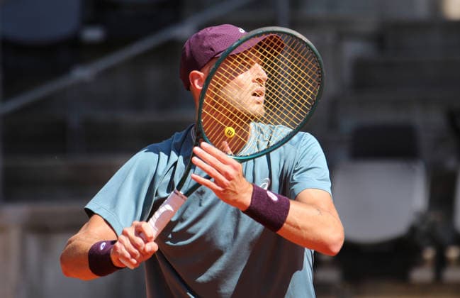 Tennisturnier Ladies & Gents am Hamburger Rothenbaum: Rudolf Molleker (Deutschland).