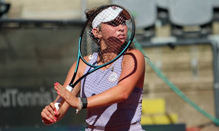 Tennisturnier Ladies & Gents am Hamburger Rothenbaum: Sonja Zhenikhova (Deutschland)