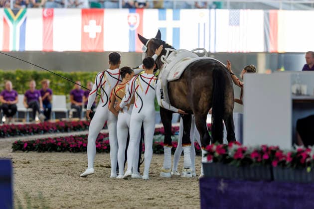 AACHEN - FEI World Championships 2026, AACHEN - FEI World Championships 2026 Team Germany FEI Vaulting World Championship, WM, Weltmeisterschaft Squad Compulsory Test Gruppen Aachen, Reitstadion Soers 13. August 2026 -
