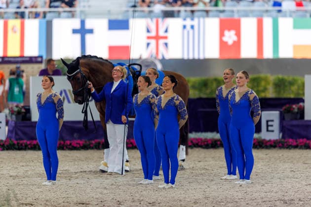 AACHEN - FEI World Championships 2026, AACHEN - FEI World Championships 2026 Team Netherland FEI Vaulting World Championship, WM, Weltmeisterschaft Squad Compulsory Test Gruppen Aachen, Reitstadion Soers 13. August 2026 -