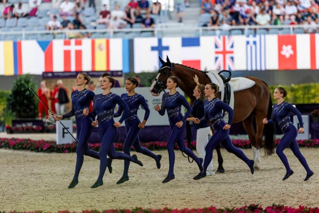 AACHEN - FEI World Championships 2026, AACHEN - FEI World Championships 2026 Team Switzerland FEI Vaulting World Championship, WM, Weltmeisterschaft Squad Compulsory Test Gruppen Aachen, Reitstadion Soers 13. August 2026 -