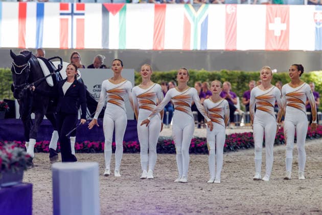 AACHEN - FEI World Championships 2026, AACHEN - FEI World Championships 2026 Team Belgium FEI Vaulting World Championship, WM, Weltmeisterschaft Squad Compulsory Test Gruppen Aachen, Reitstadion Soers 13. August 2026 -