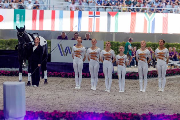 AACHEN - FEI World Championships 2026, AACHEN - FEI World Championships 2026 Team Belgium FEI Vaulting World Championship, WM, Weltmeisterschaft Squad Compulsory Test Gruppen Aachen, Reitstadion Soers 13. August 2026 -