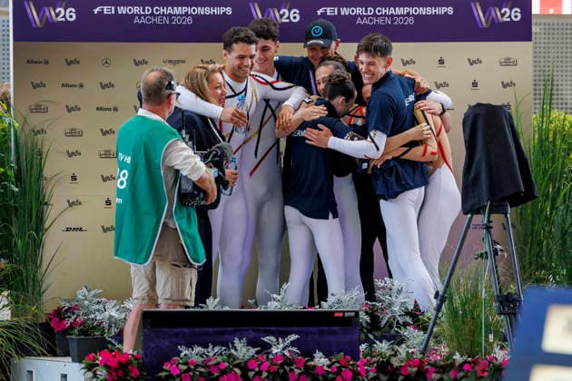 AACHEN - FEI World Championships 2026, AACHEN - FEI World Championships 2026 Team Germany FEI Vaulting World Championship, WM, Weltmeisterschaft Squad Compulsory Test Gruppen Aachen, Reitstadion Soers 13. August 2026 -