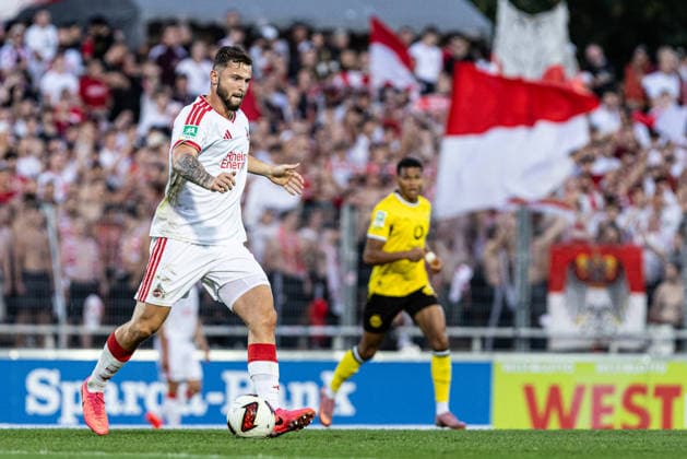 Regionalliga West: Borussia Dortmund II - 1.FC Köln II, 07.08.2026 Luis Magnus Stapelmann (1. FC Köln U23, 32) Regionalliga West: Borussia Dortmund II - 1.FC Köln II, Rote Erde, Dortmund; 07.08.2026 DFB regulations prohibit any use of photographs as image sequences and or quasi video. Copyright: xBEAUTIFULxSPORTS Buriakovx