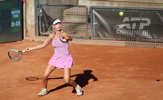 Tennisturnier Ladies & Gents Cup am Hamburger Rothenbaum: Lola Giza (Deutschland).