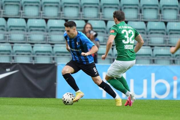 ESP: Flora Tallinn v Inter Escaldes David Lopez of Inter during UEFA Conference League Q3 between Flora Tallinn v Inter Escaldes played at A. Le Coq Arena, Tallin on August 13, 2026 in Estonia Futbol Copyright: xAgenciaxLOFx
