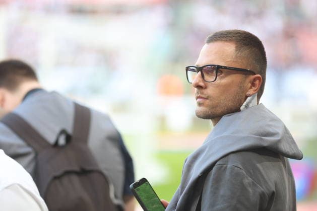 13.08.2026, Zabrze Liga Europy UEFA sezon 2026 27 runda III kwalifikacji, Gornik Zabrze - Ferencvaros Budapeszt - UEFA Europa League football Match season 2026 27 round III qualification Gornik Zabrze - Ferencvaros Budapest Nz. Lukasz Gikiewicz Fot. Michal Chwieduk Arena Akcji NEWSPIX.PL --- newspix.pl