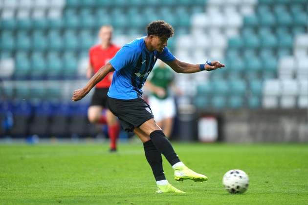 ESP: Flora Tallinn v Inter Escaldes Faysal Chouaib of inter scores goal during UEFA Conference League Q3 between Flora Tallinn v Inter Escaldes played at A. Le Coq Arena, Tallin on August 13, 2026 in Estonia Copyright: xAgenciaxLOFx