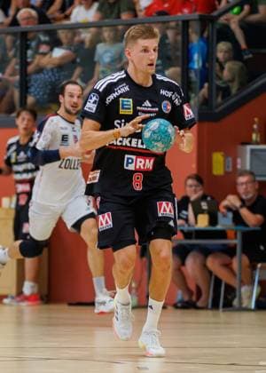 13.08.2026 - Handball - Saison 2026 2027 - Testspiel - Freundschaftsspiel : HC Erlangen HCE - SG BBM Bietigheim - DaMa - xdaxmax - Sander Andreassen Overjordet ( 8, HC Erlangen HCE )