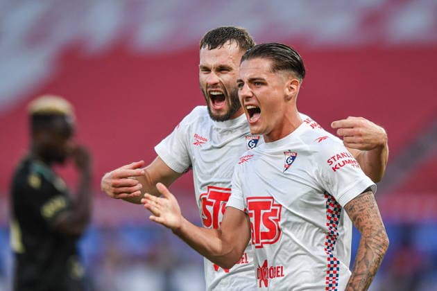 2026.08.13 Zabrze Pilka nozna Liga Europy UEFA Eliminacje 3 Rudna Kwalifikacji Ligi Europy Sezon 2026 2027 Gornik Zabrze - Ferencvaros N z Erik Prekop, Kacper Urbanski, radosc, radosc po golu, radosc po bramce Foto Marcin Bulanda PressFocus 2026.08.13 Zabrze Football UEFA European League Qualifying Third Round Season 2026 2027 Gornik Zabrze - Ferencvaros Erik Prekop, Kacper Urbanski, radosc, radosc po golu, radosc po bramce Credit: Marcin Bulanda PressFocus NEWSPIX.PL --- newspix.pl