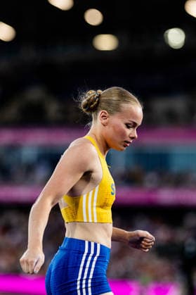 260813 Kajsa Roth of Sweden competes in women™s pole vault final during day 4 of the 2026 European Athletics Championships on August 13, 2026 in Birmingham. Photo: Mathias Bergeld BILDBYRAN kod MB MT1068 friidrott athletics friidrett friidrotts-em em friidretts-em 2026 european athletics championships 4 bbeng Copyright: MATHIASxBERGELD BB260813MB112