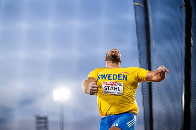 260813 Daniel Stahl of Sweden competes in men s discus throw final during day 4 of the 2026 European Athletics Championships on August 13, 2026 in Birmingham. Photo: Maxim Thore BILDBYRAN kod MT MT1068 friidrott athletics friidrett friidrotts-em em friidretts-em 2026 european athletics championships 4 bbeng Copyright: MAXIMxTHORE BB260813MT060