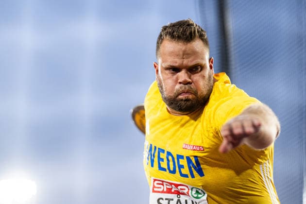 260813 Daniel Stahl of Sweden competes in men s discus throw final during day 4 of the 2026 European Athletics Championships on August 13, 2026 in Birmingham. Photo: Maxim Thore BILDBYRAN kod MT MT1068 friidrott athletics friidrett friidrotts-em em friidretts-em 2026 european athletics championships 4 bbeng Copyright: MAXIMxTHORE BB260813MT061