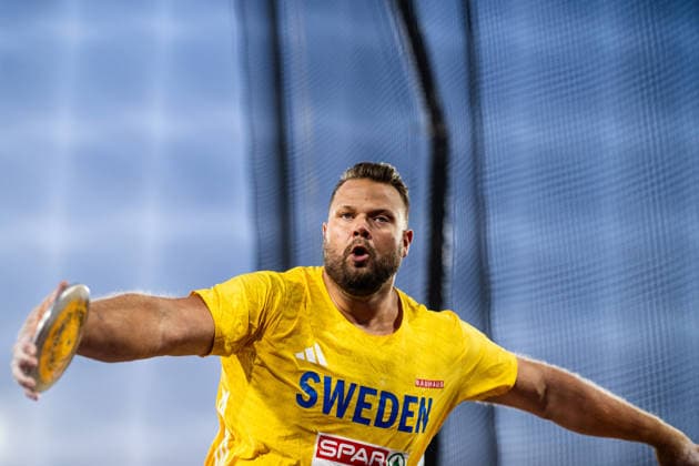 260813 Daniel Stahl of Sweden competes in men s discus throw final during day 4 of the 2026 European Athletics Championships on August 13, 2026 in Birmingham. Photo: Maxim Thore BILDBYRAN kod MT MT1068 friidrott athletics friidrett friidrotts-em em friidretts-em 2026 european athletics championships 4 bbeng Copyright: MAXIMxTHORE BB260813MT065