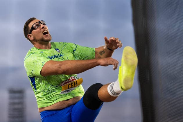 260813 Kristjan Ceh of Slovenia competes in men s discus throw final during day 4 of the 2026 European Athletics Championships on August 13, 2026 in Birmingham. Photo: Maxim Thore BILDBYRAN kod MT MT1068 friidrott athletics friidrett friidrotts-em em friidretts-em 2026 european athletics championships 4 bbeng Copyright: MAXIMxTHORE BB260813MT067