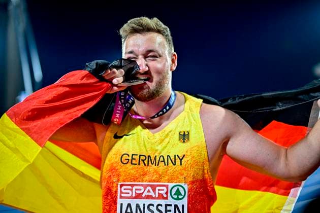 Henrik JANSSEN (Germany, SC Magdeburg, DISCUS THROW Men) GBR, European Athletics Championships, Athletics, 13.08.2026, GBR, European Athletics Championships, Athletics, 13.08.2026, Birmingham Copyright: xEibnerxPressefoto JanxPapenfussx EP_JPS