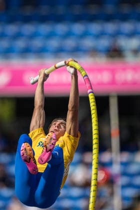 Sport Bilder des Tages 260814 Armand Duplantis of Sweden ahead of men s pole vault during day 5 of the 2026 European Athletics Championships on August 14, 2026 in Birmingham. Photo: Maxim Thore BILDBYRAN kod MT MT1070 friidrott athletics friidrett friidrotts-em em friidretts-em 2026 european athletics championships BBbbeng sweden sverige pole vault stavsprang stavhopp Copyright: MAXIMxTHORE BB260814MT001