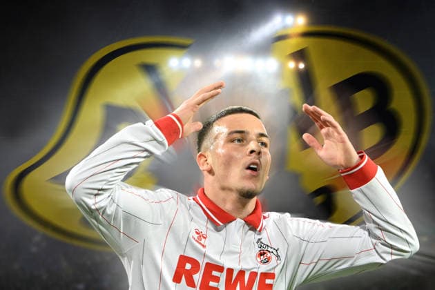 ACHTUNG FOTOMONTAGE: Wechsel von Said El Mala (1. FC Koeln) zu Borussia Dortmund geplatzt! ARCHIVFOTO. Â