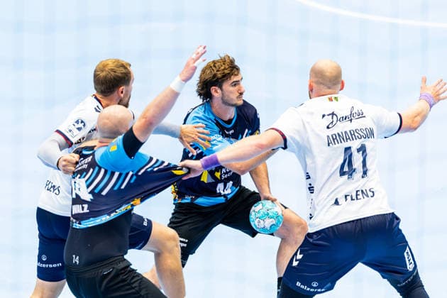 14.08.2026, GER, Handball, Maenner, Saison 26 27, Wartburg-Cup presented by Koetter Security, ThSV Eisenach - SG Flensburg-Handewitt Stephan Seitz (ThSV Eisenach,44) 99817 Eisenach Werner-Assmann-Halle Am Sportp Thueringen Deutschland